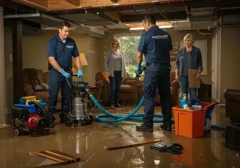 Basement Water Extraction and Removal Techniques process in Many Farms, AZ